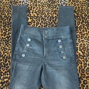 Express Super High Rise Skinny Jean, Size 2R